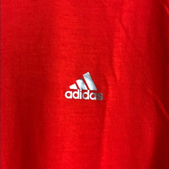 Adidas medium bright orange T-shirt - Picture 2 of 4